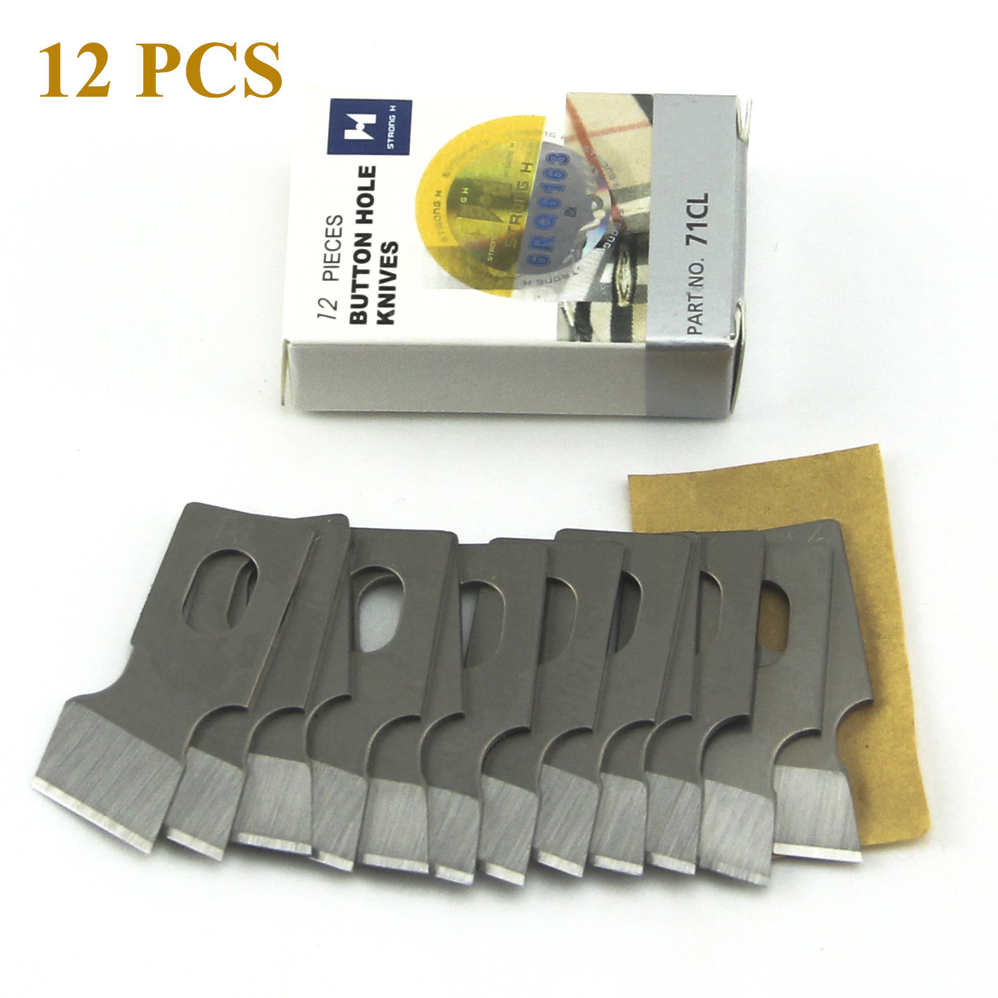 Commercial Embroidery Machine - 12PCS Button Hole Knife For Straight