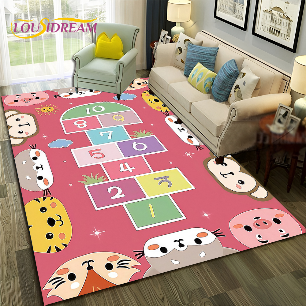 Commercial Digital Printing - 2025 Funny Hopscotch Child Digital Games