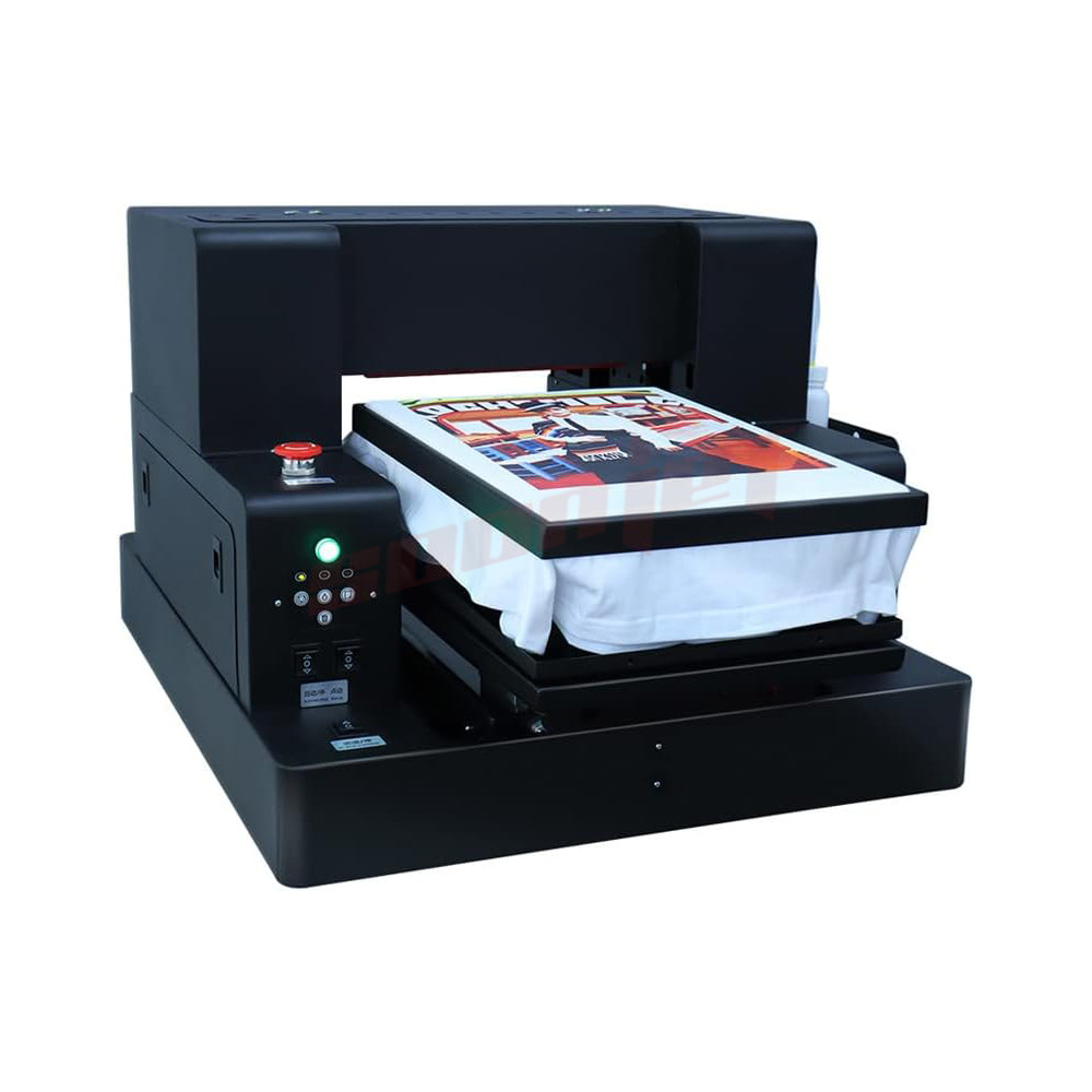 DTG Tshirt  flatbed Printer A4 - Commercial Printing Machine For Shirts ulasan dan harga