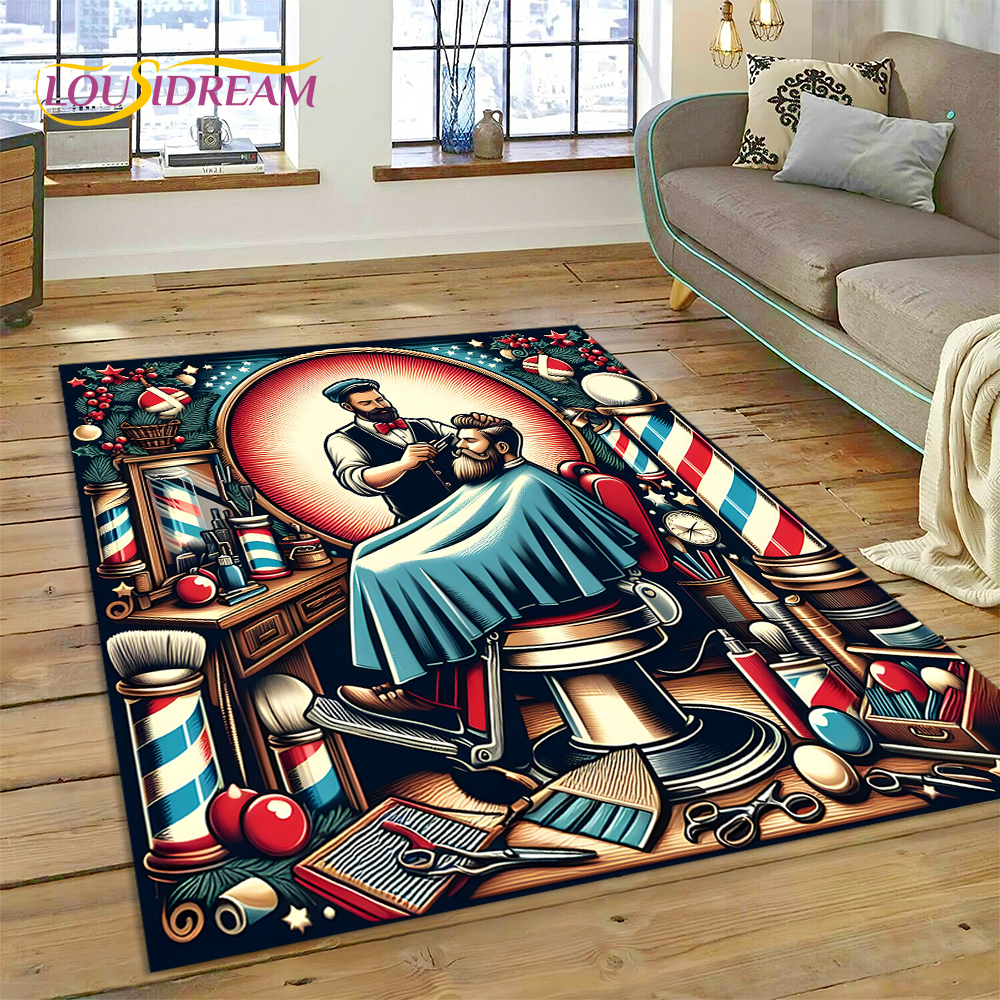 Fashion Barber Shop Logo Skull - Commercial Printing Logo ulasan dan harga