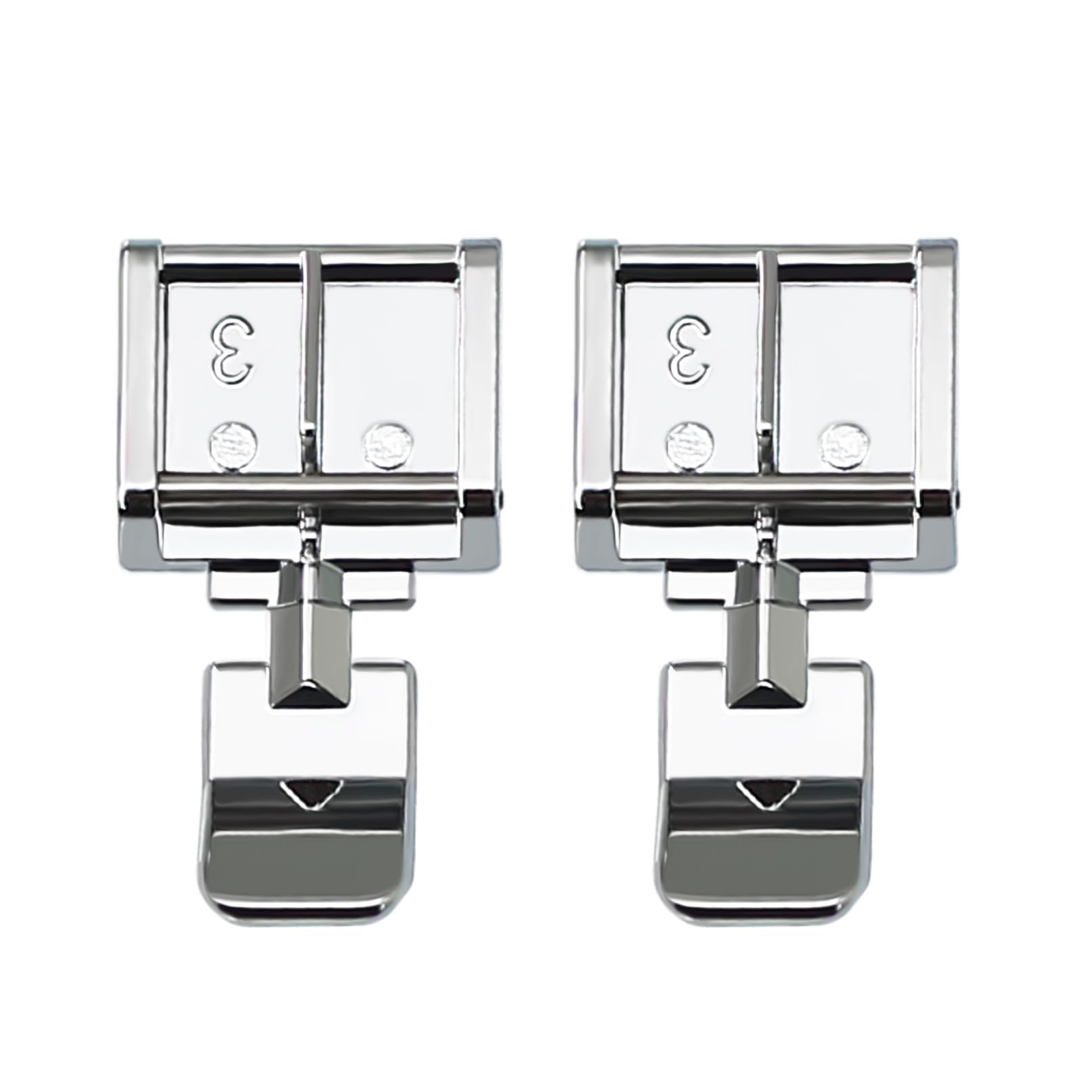 2Pcs #006905008 Zipper Presser - Commercial Embroidery Machine ulasan dan harga