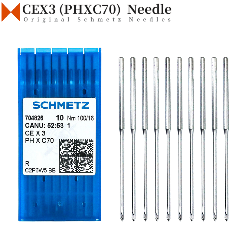 10 PCS CEX3 (PHXC70) Schmetz N - Commercial Embroidery Machine ulasan dan harga