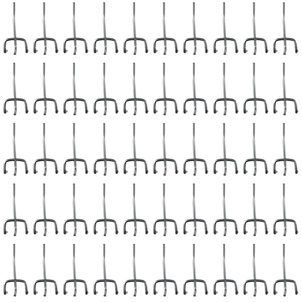 50Pcs Pegboard Hooks Grid Wall - Screen Printing Frame Mesh ulasan dan harga