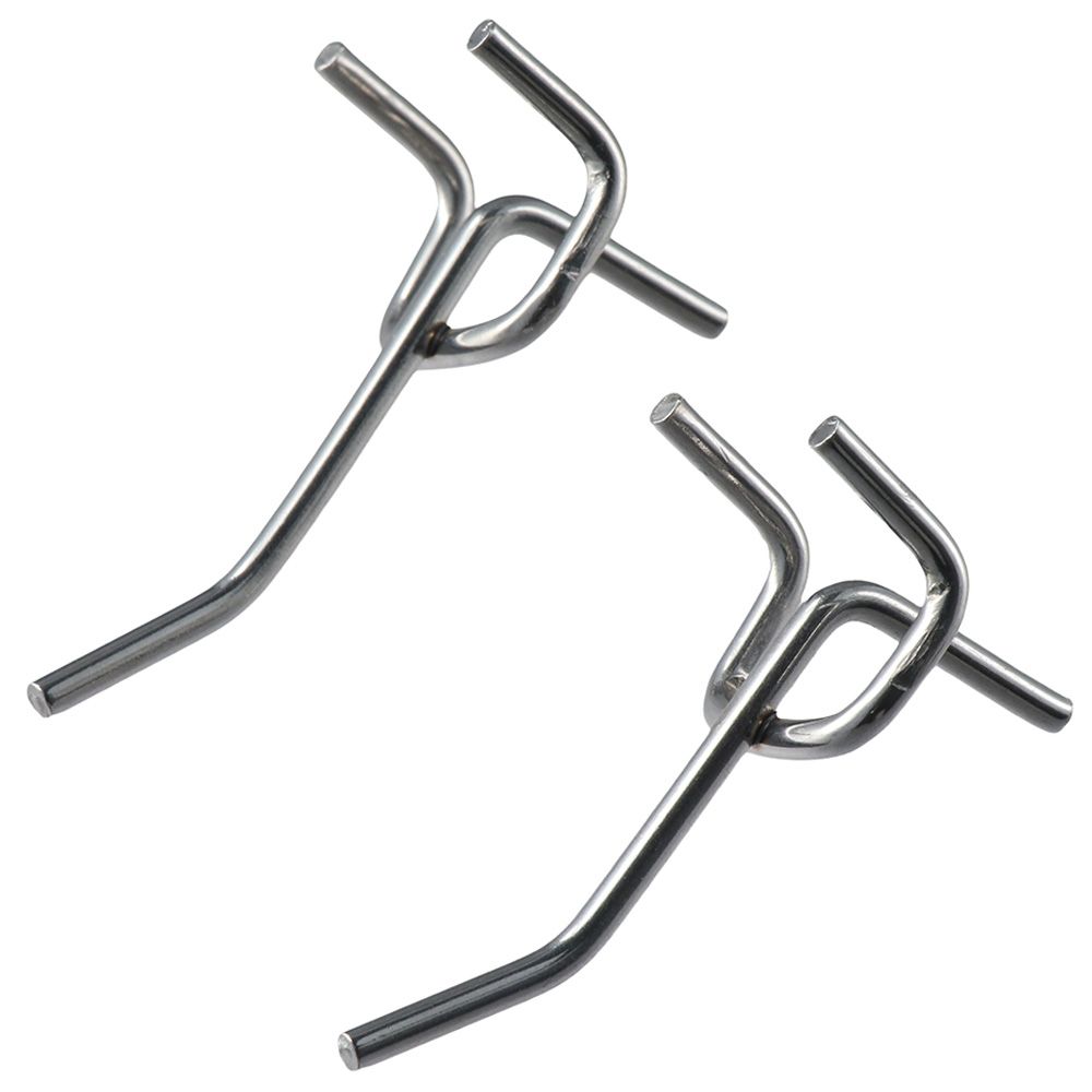50Pcs Pegboard Hooks Grid Wall - Screen Printing Frame Mesh ulasan dan harga