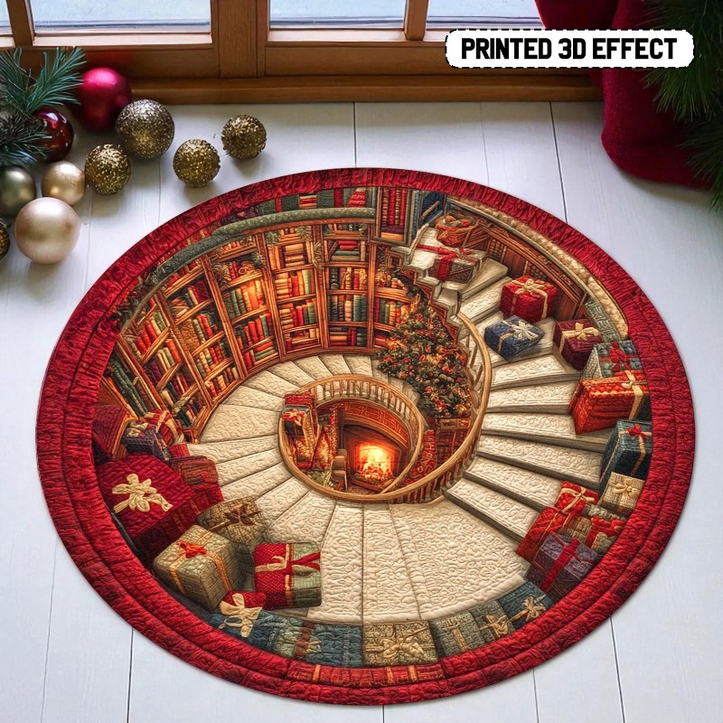 3D Book Library Christmas Carp - Commercial Printing Books ulasan dan harga