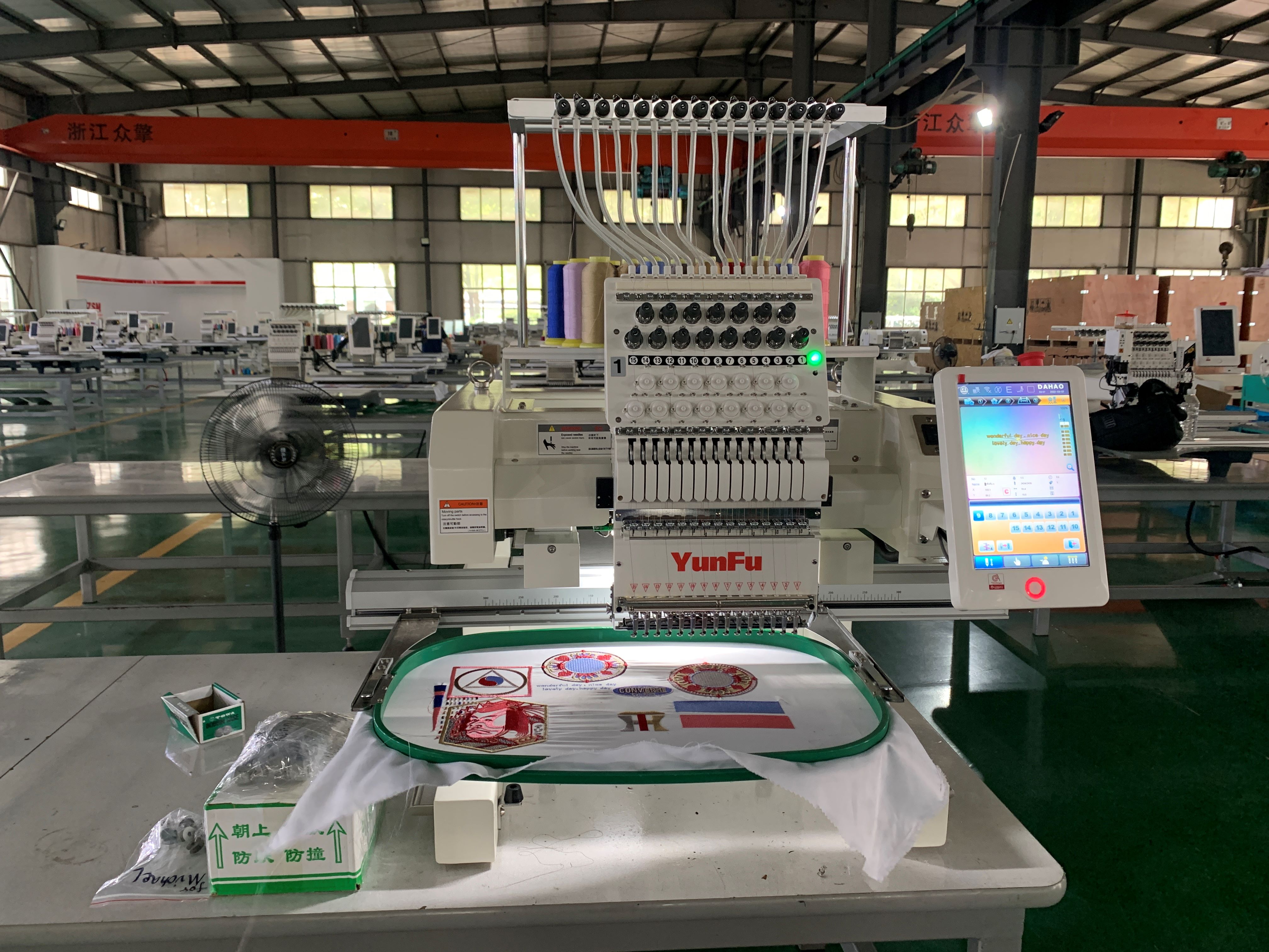 DDP to All  Countries New in 1 - Commercial Embroidery Machine ulasan dan harga