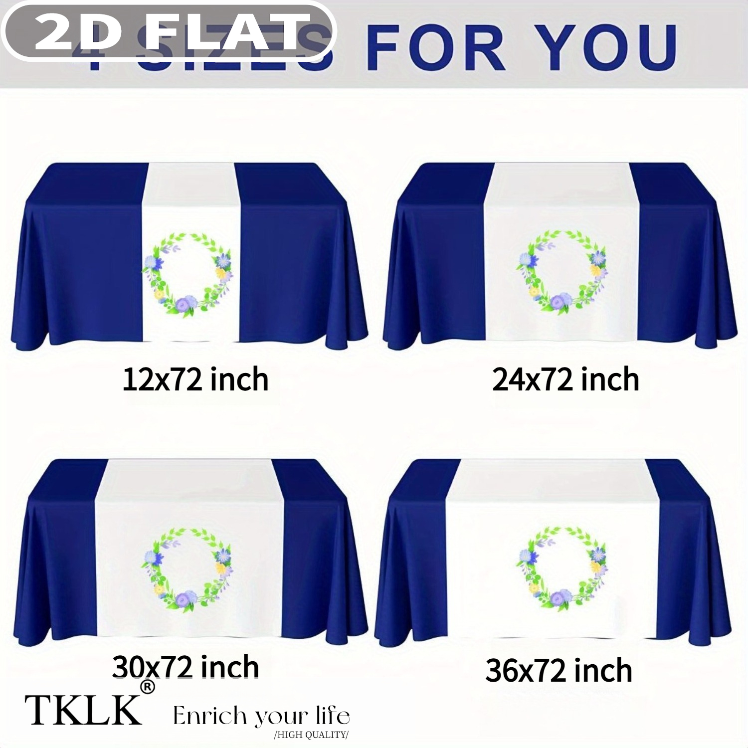 1pc Customizable Polyester Tab - Commercial Printing Logo ulasan dan harga