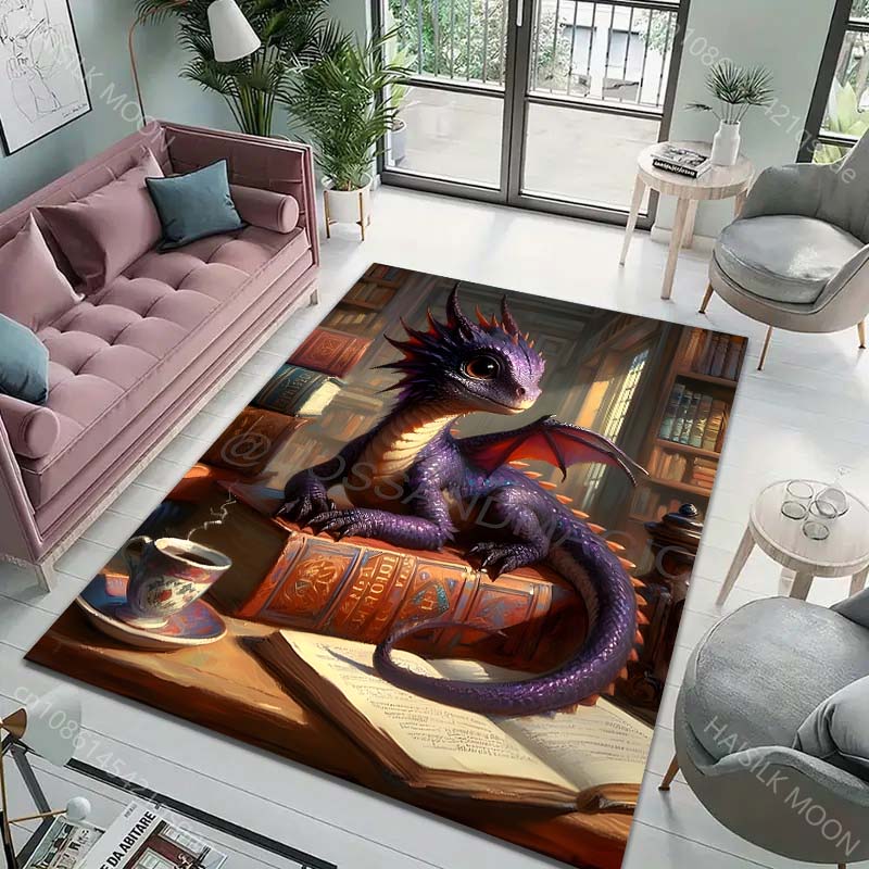 Magic Book Dragon Print Carpet - Commercial Printing Books ulasan dan harga