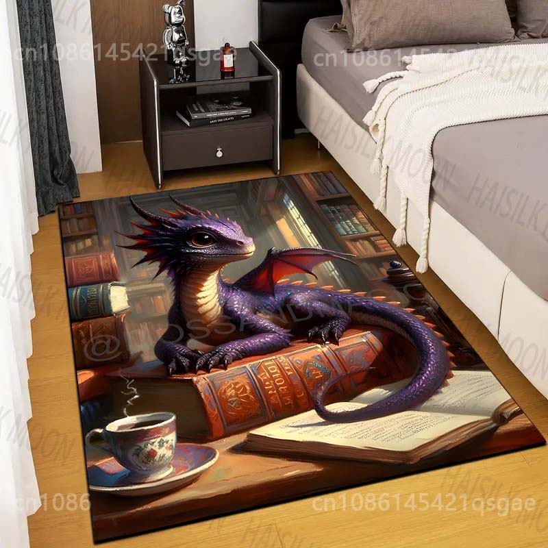Magic Book Dragon Print Carpet - Commercial Printing Books ulasan dan harga