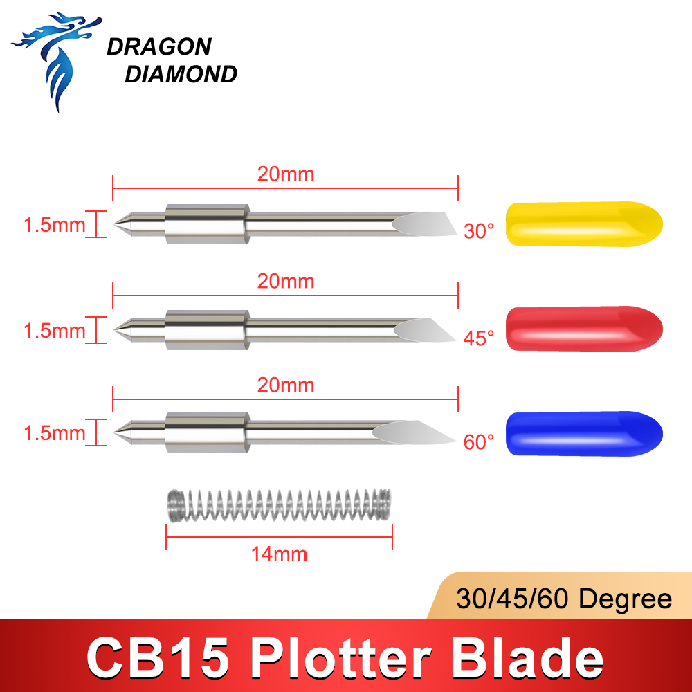 DRAGON DIAMOND 5 PCS 30/45/60  - Vinyl Cutter Plotter ulasan dan harga