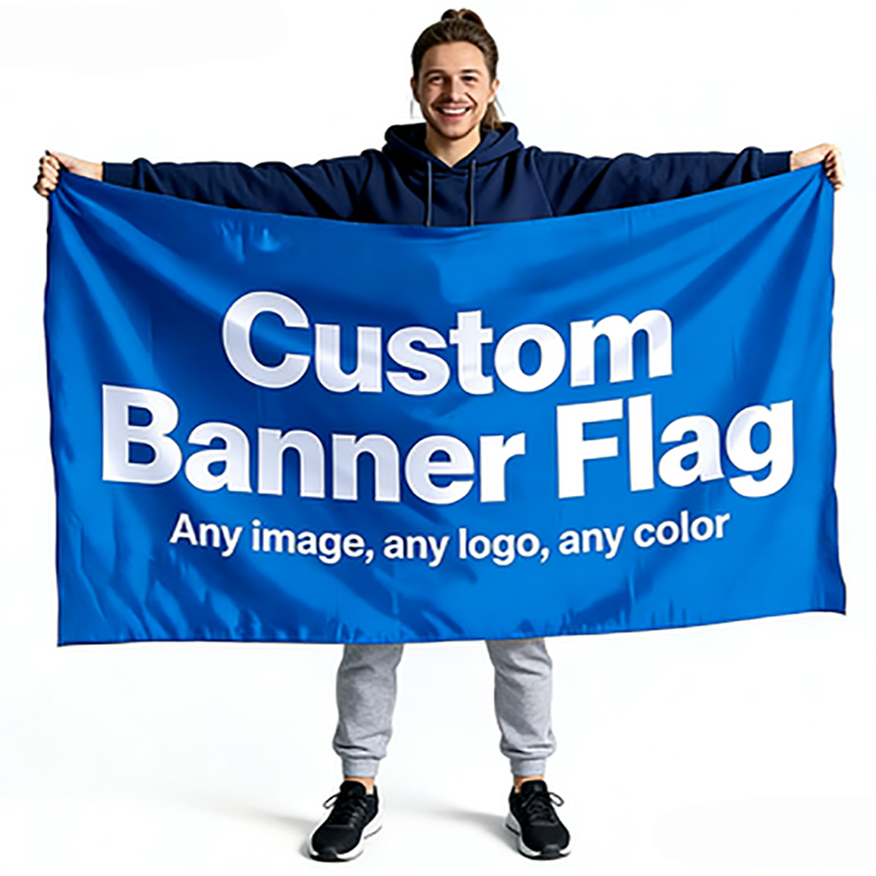 Any Size Custom Banner Flag Lo - Commercial Printing Logo ulasan dan harga