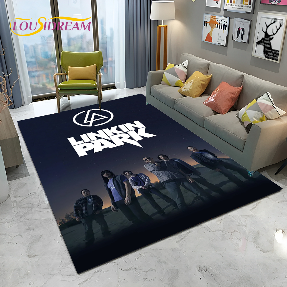 3D Retro Rock Band L-Linkin Pa - Commercial Printing Logo ulasan dan harga