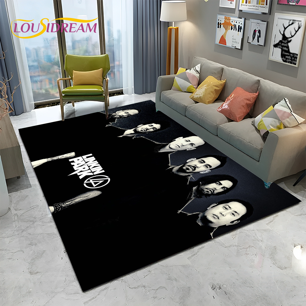 3D Retro Rock Band L-Linkin Pa - Commercial Printing Logo ulasan dan harga