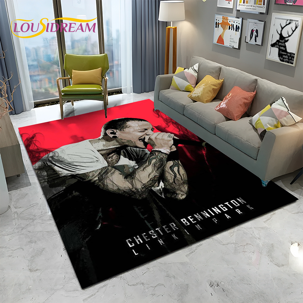 3D Retro Rock Band L-Linkin Pa - Commercial Printing Logo ulasan dan harga