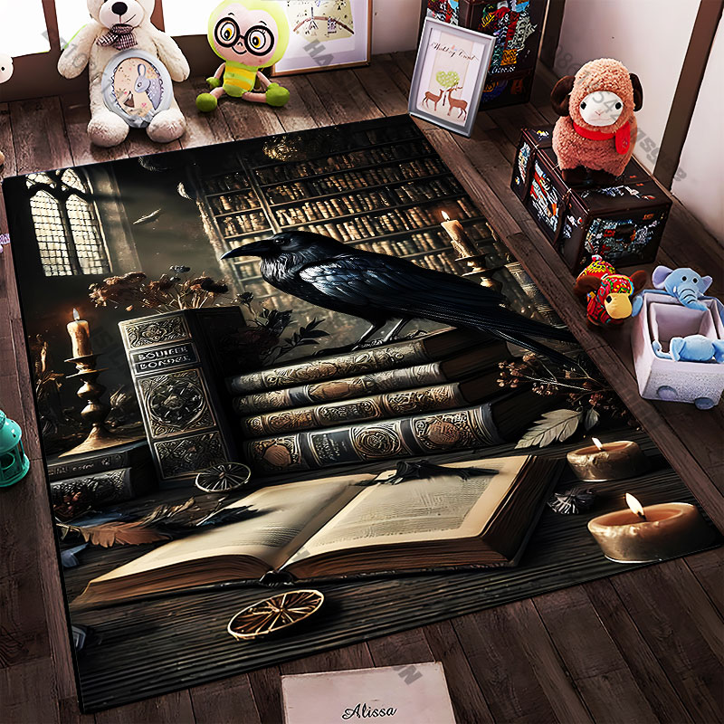 21 Sizes Mystical raven librar - Commercial Printing Books ulasan dan harga