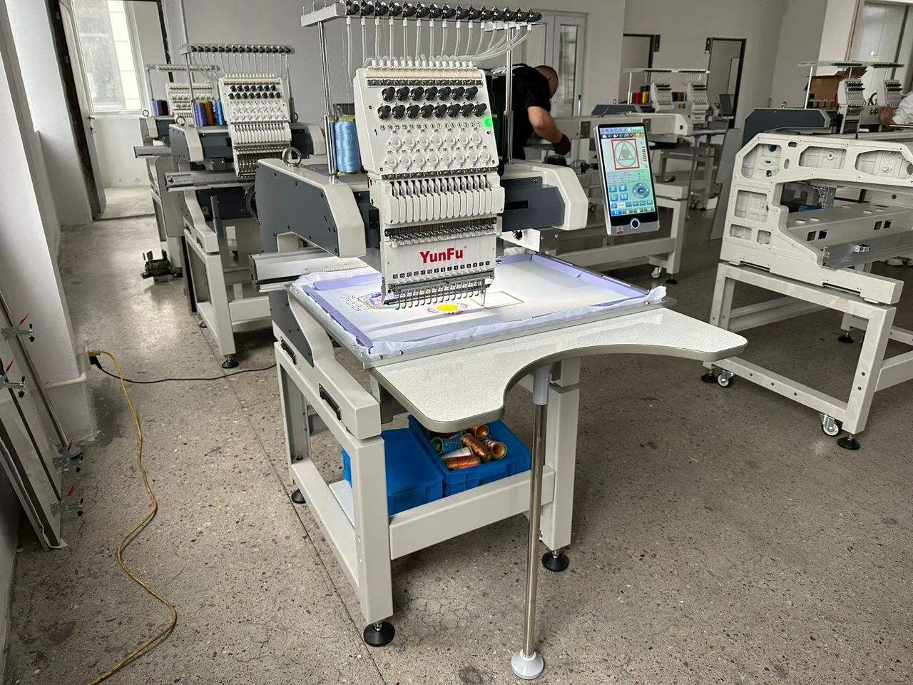 Commercial Grade Embroidery Ma - Commercial Embroidery Machine ulasan dan harga