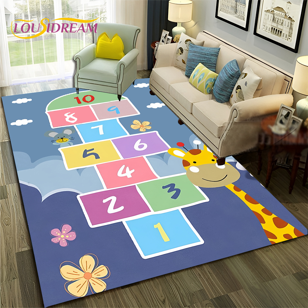 2025 Funny Hopscotch Child Dig - Commercial Digital Printing ulasan dan harga