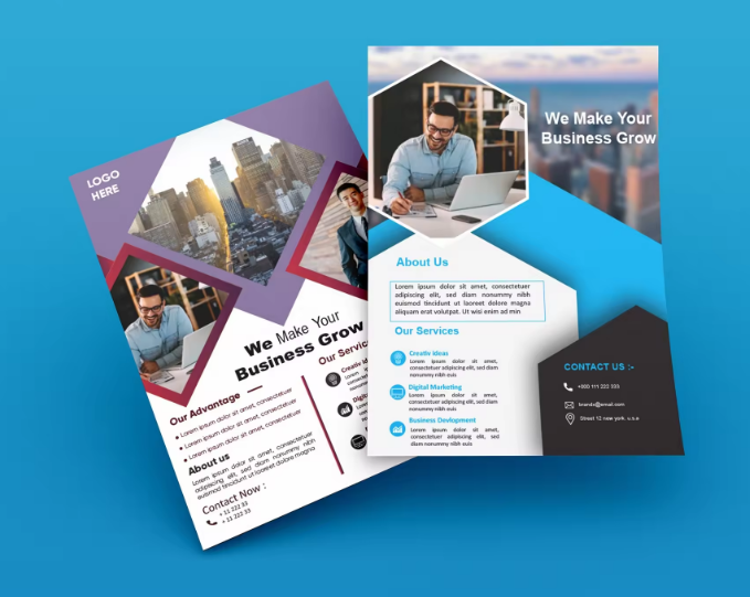 Customized A5 A6 high-quality  - Commercial Flyer Printing ulasan dan harga