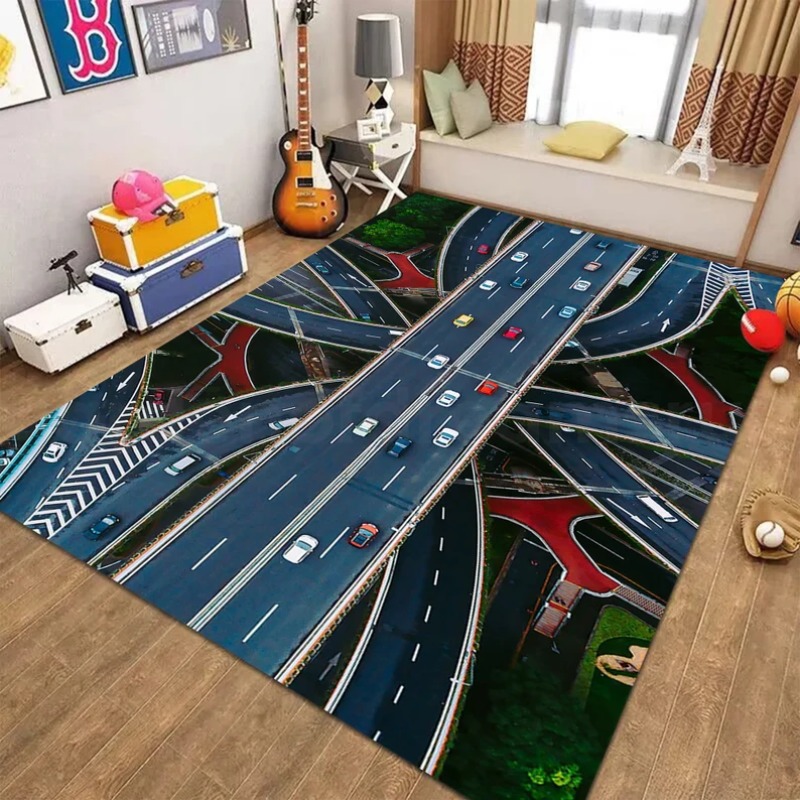 Classic Modern Style Carpet, R - Commercial Digital Printing ulasan dan harga