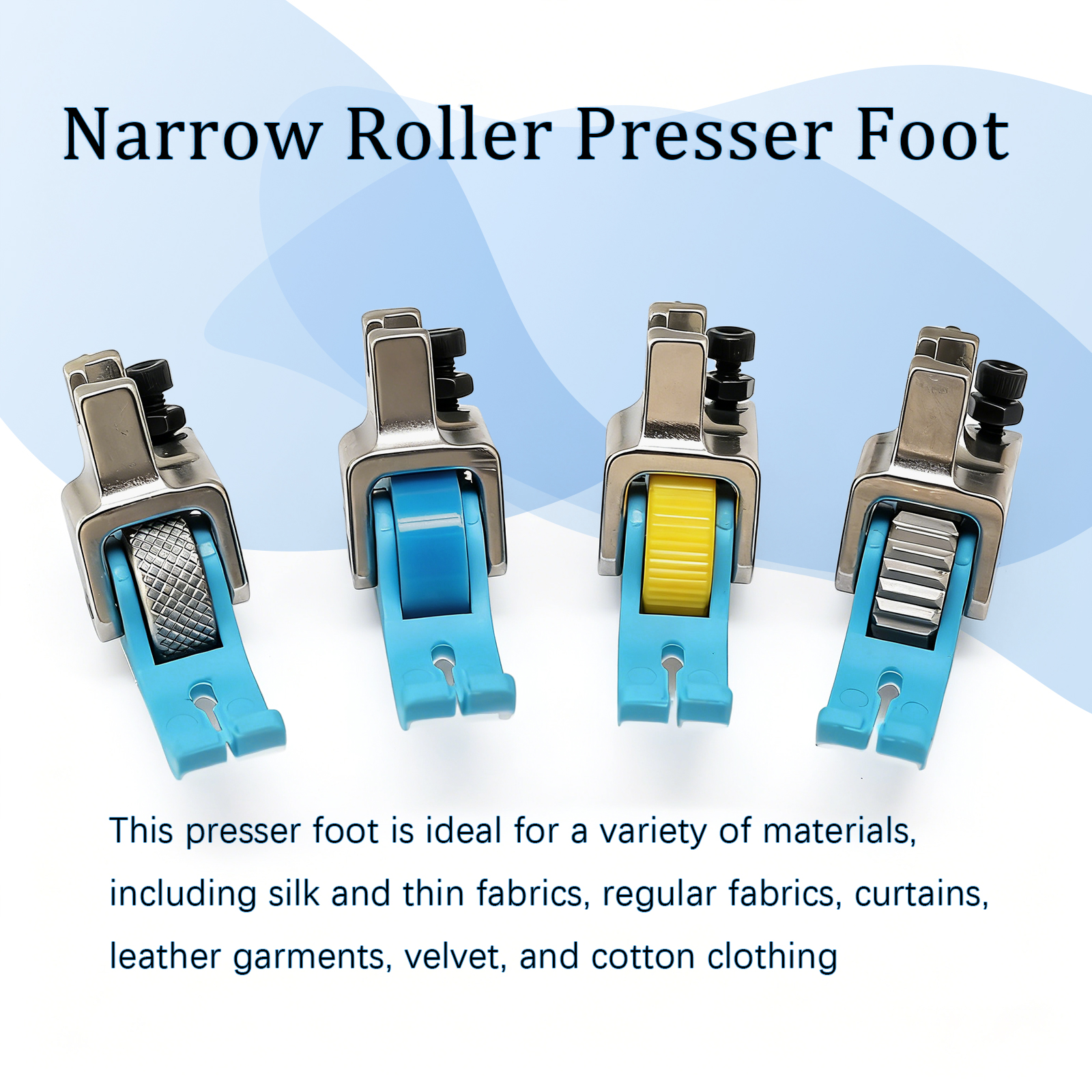 Roller Presser Foot, Heavy-Dut - Commercial Embroidery Machine ulasan dan harga