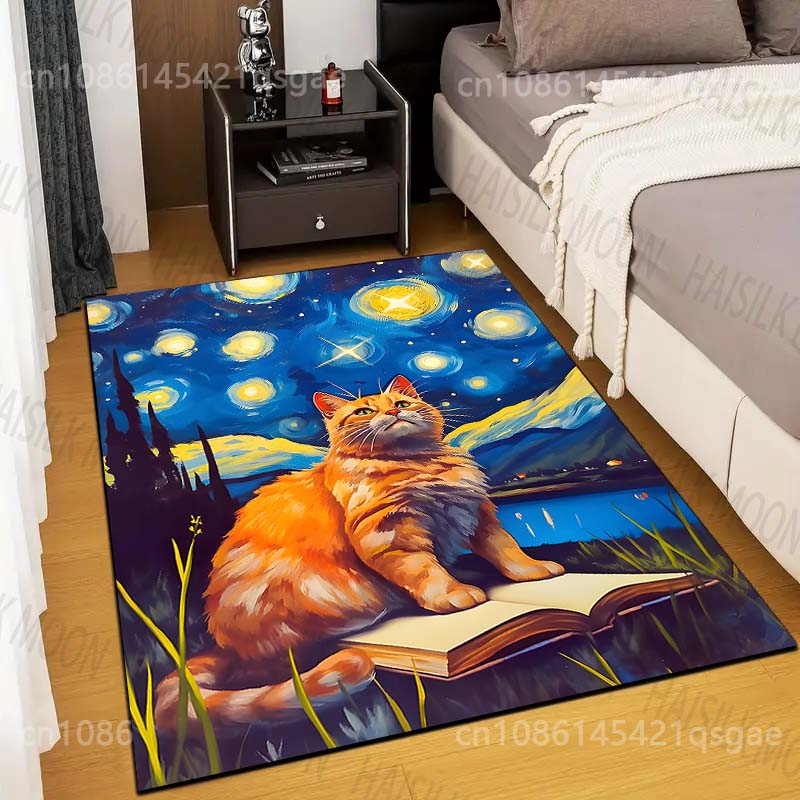 1PC Cat sitting on book under  - Commercial Printing Books ulasan dan harga
