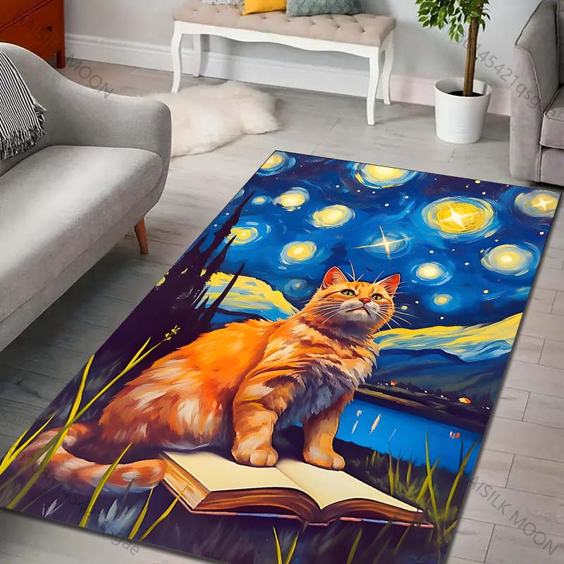 1PC Cat sitting on book under  - Commercial Printing Books ulasan dan harga