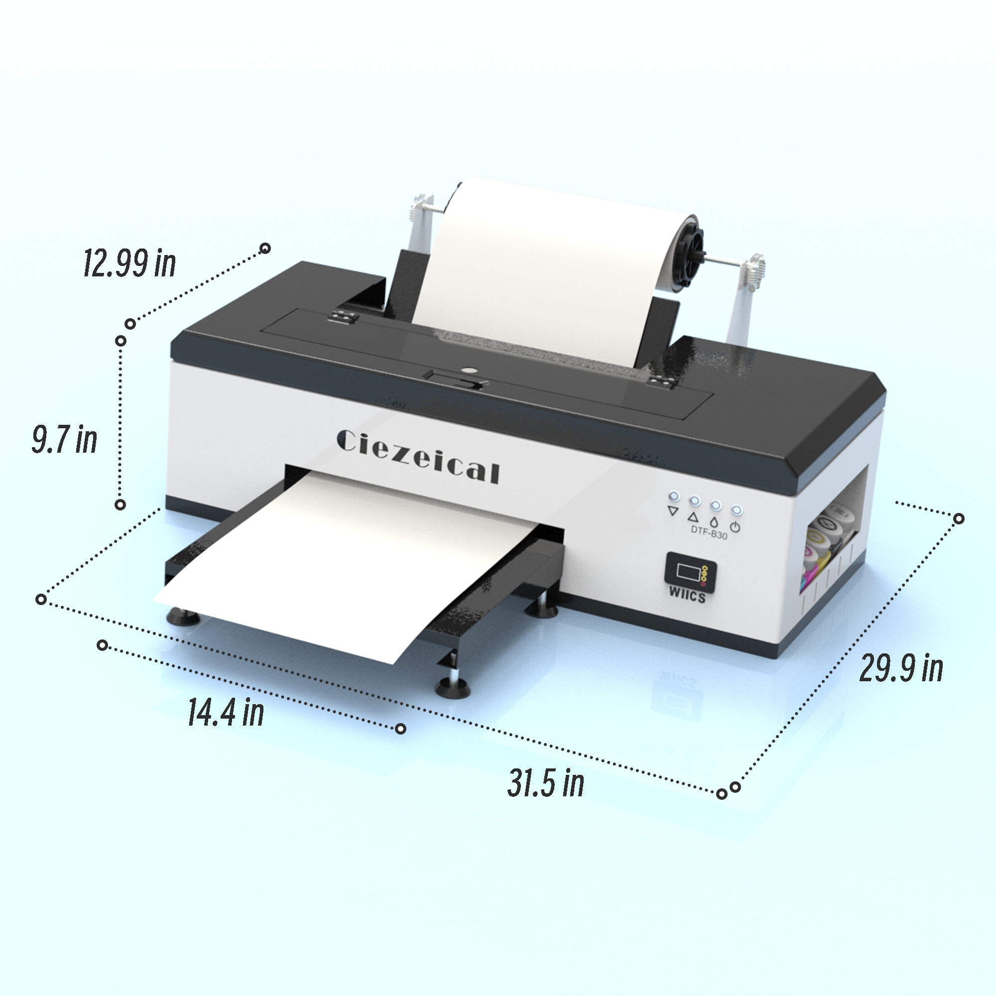 A3 1390 DTF printer set, equip - Dtf Film Roll A3 ulasan dan harga