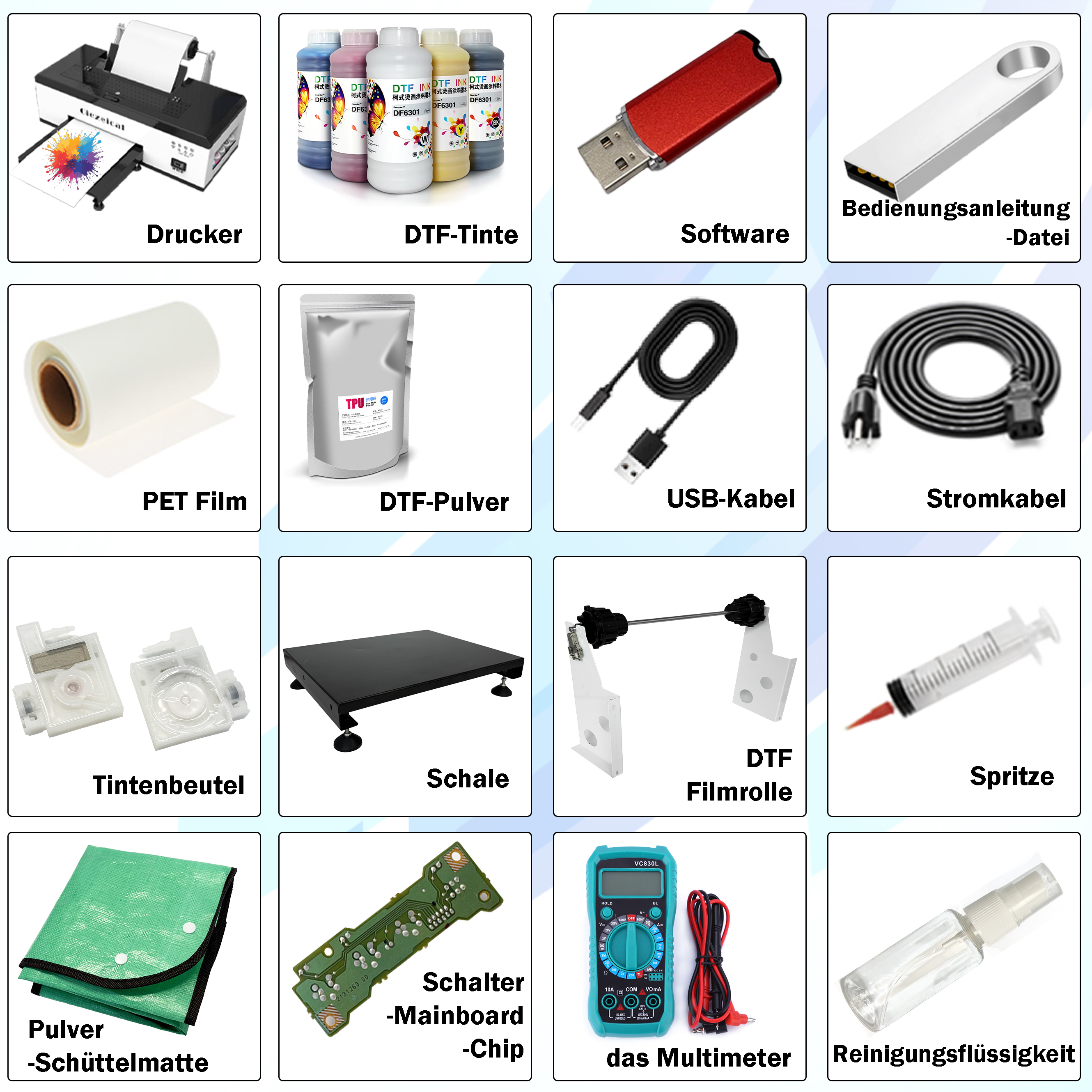 A3 1390 DTF printer set, equip - Dtf Film Roll A3 ulasan dan harga